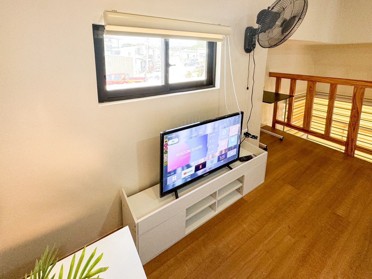 Second bedroom with double and single bed at HavenInLipa 2BR rental Lipa